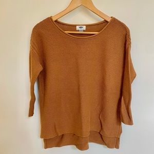 Old Navy Mustard 3/4 Sweater